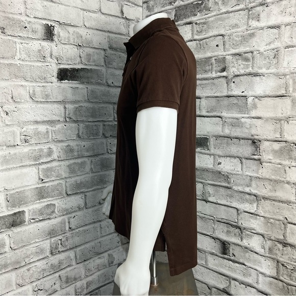 Polo by Ralph Lauren Custom Fit Brown Polo Shirt - Picture 3 of 6